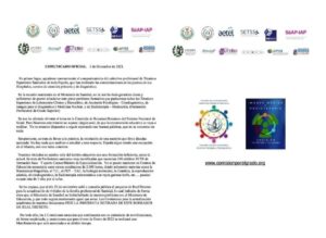 Lee más sobre el artículo COMUNICADO OFICIAL DE LAS COMISIONES POR EL GRADO