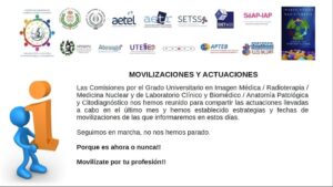 Lee más sobre el artículo MOVILIZACIONES Y ACTUACIONES GRADO TSS