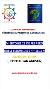 Lee más sobre el artículo ASAMBLEA INFORMATIVA HOSPITAL SAN AGUSTÍN