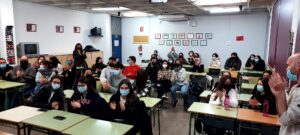 Lee más sobre el artículo Visita al I.E.S Les Vinyes, en Santa Coloma de Gramenet
