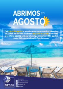 Lee más sobre el artículo ABRIMOS EN AGOSTO