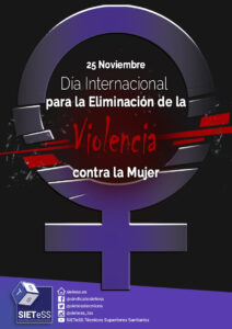 Lee más sobre el artículo DÍA INTERNACIONAL DE LA ELIMINACIÓN DE LA VIOLENCIA CONTRA LA MUJER