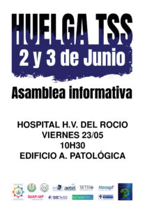 Lee más sobre el artículo Andalucía: Asamblea informativa TSS