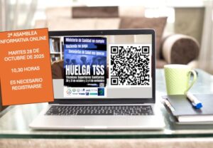 Lee más sobre el artículo 2ª Asamblea online Huelga de Técnicos Superiores Sanitarios