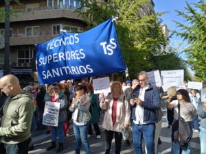 Lee más sobre el artículo Los Técnicos Superiores Sanitarios vuelven a las calles en defensa de la sanidad pública andaluza