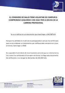 Lee más sobre el artículo Navarra: Comunicado Carrera profesional