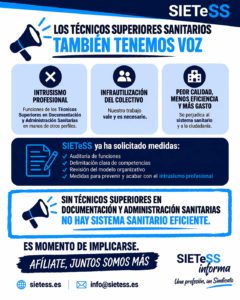 Lee más sobre el artículo C. Valenciana : Reclamación por la situación de los Técnicos Superiores en Documentación y Administración Sanitarias