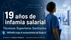 Lee más sobre el artículo SIETeSS en los medios: Francisco Montero denuncia en Politican la “infamia salarial” que sufren los Técnicos Superiores Sanitarios