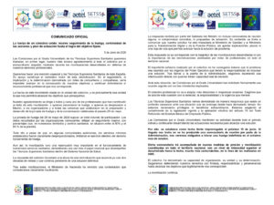 Lee más sobre el artículo Comisiones por el Grado: Masivo seguimiento de la huelga, continuidad de las acciones y plan de actuación hasta el logro del objetivo fijado.