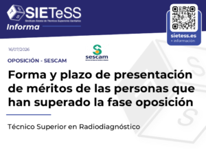 Lee más sobre el artículo Castilla La Mancha: Forma y plazo de presentación de méritos de las personas que han superado la fase oposición de Técnico Superior en Radiodiagnóstico