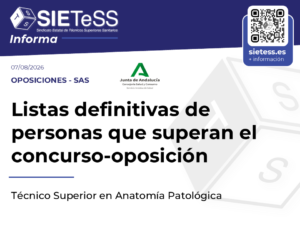Lee más sobre el artículo Andalucía: Listas definitivas del concurso-oposición para Técnico Superior en Anatomía Patológica
