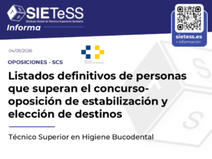 Lee más sobre el artículo Canarias: Listados definitivos del concurso-oposición de estabilización para Técnico Superior en Higiene Bucodental