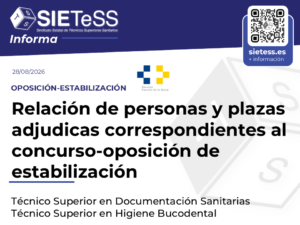 Lee más sobre el artículo Canarias: Relación de personas y plazas adjudicas del concurso-oposición de estabilización para Técnico Superior en Documentación Sanitarias y Técnico Superior en Higiene Bucodental