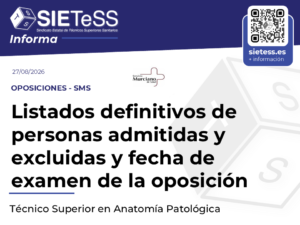 Lee más sobre el artículo Murcia: Listados definitivos de personas admitidas y excluidas y fecha de examen de la oposición para Técnico Superior en Anatomía Patológica