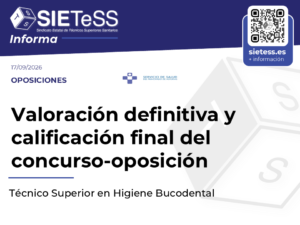 Lee más sobre el artículo Asturias: Valoración definitiva, calificación final y propuesta de nombramiento para Técnico Superior en Higiene Bucodental