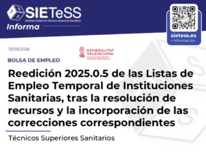 Lee más sobre el artículo Comunitat Valenciana: Reedición de las Listas de Empleo Temporal de la edición 2025