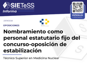 Lee más sobre el artículo Canarias: Nombramiento como personal estatutario fijo para Técnico Superior en Medicina Nuclear