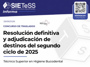 Lee más sobre el artículo Murcia: Resolución definitiva del concurso de traslados para Técnico Superior en Higiene Bucodental