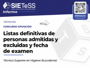 Lee más sobre el artículo Murcia: Listas definitivas y fecha de examen para Técnico Superior en Higiene Bucodental