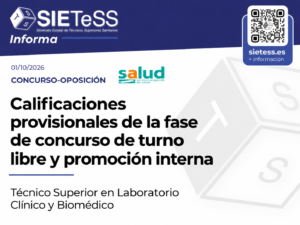 Lee más sobre el artículo Aragón | Publicadas las calificaciones provisionales de la fase de concurso de Técnico Superior en Laboratorio Clínico y Biomédico