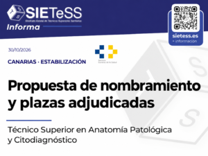 Lee más sobre el artículo Canarias: propuesta de nombramiento para Técnico Superior en Anatomía Patológica y Citodiagnóstico