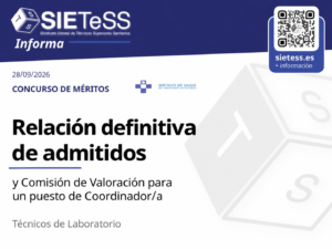 Lee más sobre el artículo Asturias: Publicada la relación definitiva de admitidos para un puesto de Coordinador/a de Técnicos de Laboratorio