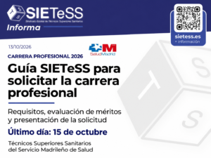 Lee más sobre el artículo Madrid: guía SIETeSS de carrera profesional 2026 para Técnicos Superiores Sanitarios